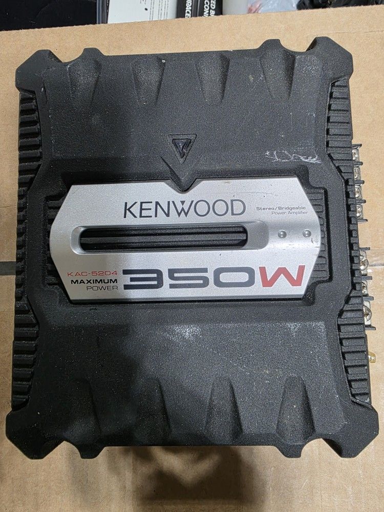 Kenwood KAC-5204 350 Watt Max Power Stereo Amplifier