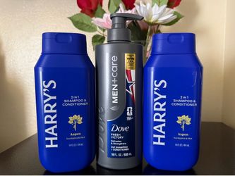 Men Shampoo and conditioner in one