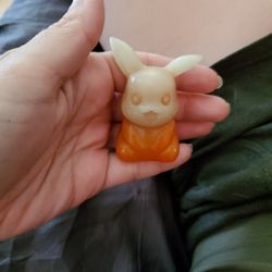 Pikachu (Orange Calcite Statue)