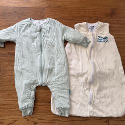 2 Baby Sleep Sacks Pur Comfy / Baby Merlin’s READ DESCRIPTION