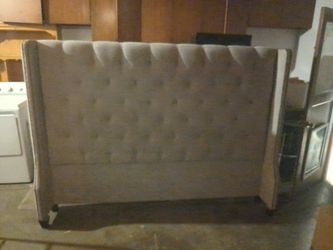 Free Tufted Upholstered Headboard