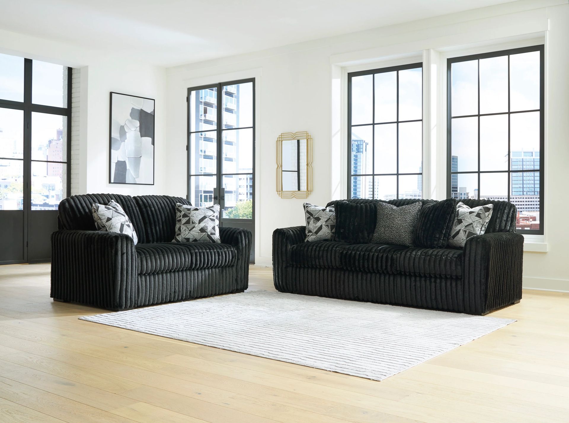 Sofa and Loveseat