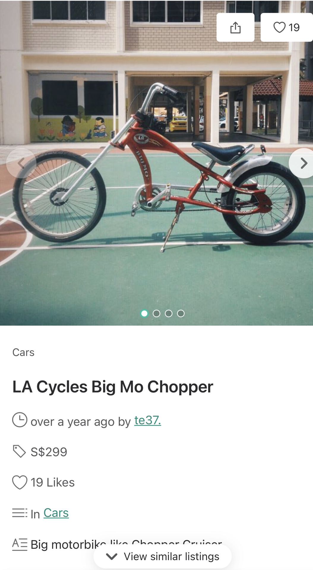 Old School Chopper Bikes
