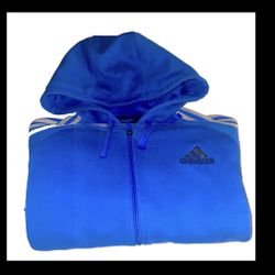 Adidas Hoodie FULL ZIP UP  Men Size Small    