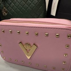 Valentino Orlandi Pink Camera Bag