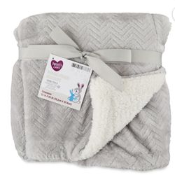 30x40” Sherpa Fleece Blanket, New