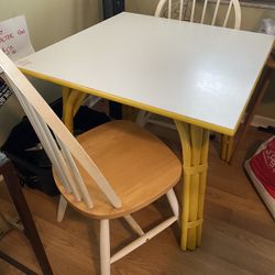 Table W/2 Chairs $75