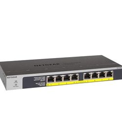 NETGEAR  PoE+ Switch 8-Port Gigabit Ethernet (GS108PP) 