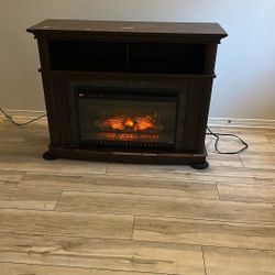 Free Tv Stand With Fireplace 