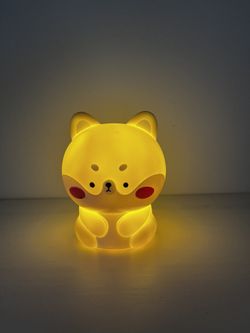 Mood Light Pink Sky Shiba (Warm White)… Batteries Included…5” Height By 4” Wide…$15