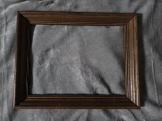 Vintage 15x11 Solid Wood Picture Frame