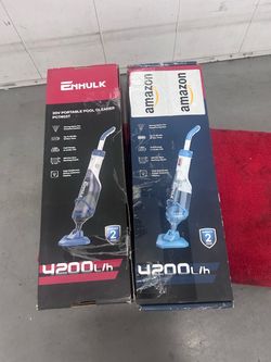 Swimming pool vacuum