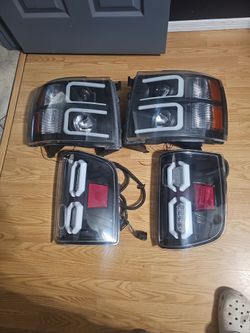 Headlights and tail lights