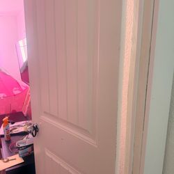 Bedroom door 28x79 inch white