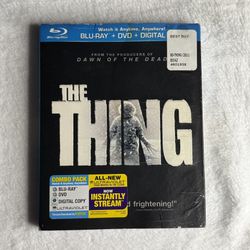 The Thing (2011) Blu-ray + DVD Combo Pack – Slipcover – Universal Horror Sci-Fi