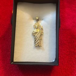 San Judas Pendant 10k Gold  Cash Only