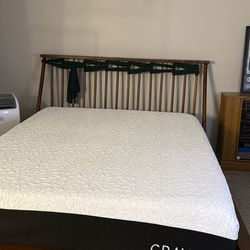 Queen mattress and frame