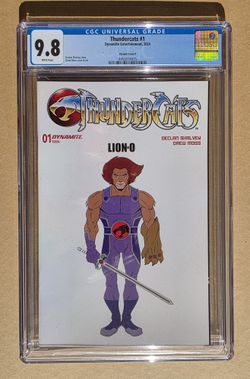 Thundercats 1 

(CGC 9.8) NM/MT 

(Drew Moss Variant cover P) (2024)

Cert # ((contact info removed))