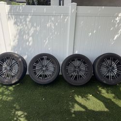 20” Versante rims & Pirelli Tires Set