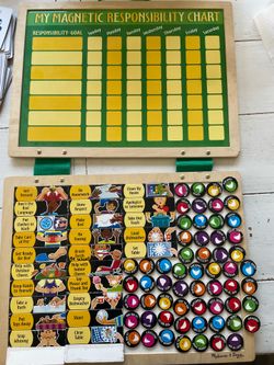 Melissa and Doug magnetic responsibility chart