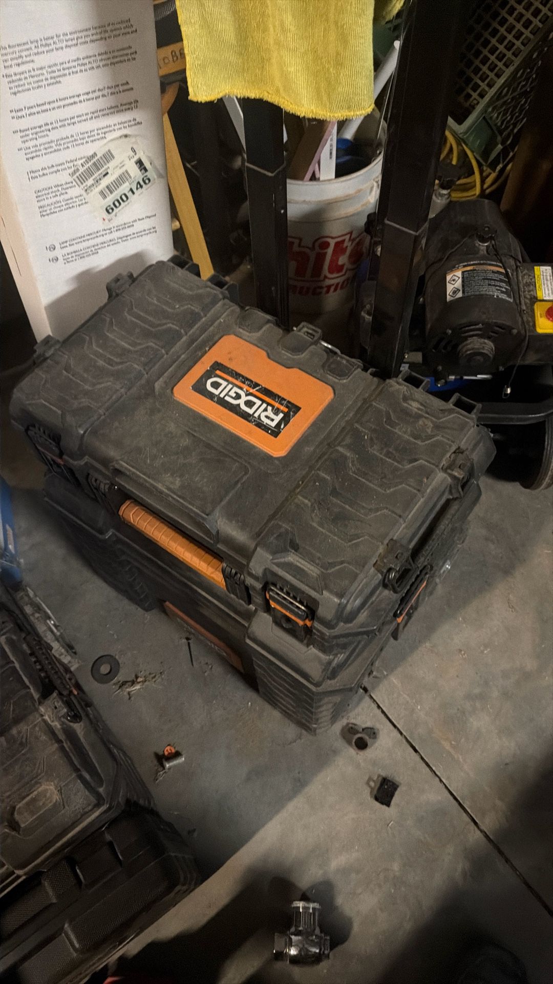 Ridged Tool Box