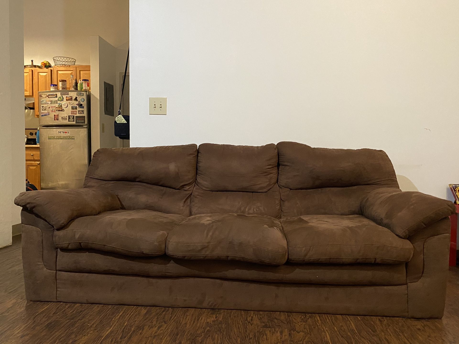 Chocolate Brown couch