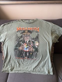 Megadeth Symphony of Destruction Band Tee XXL