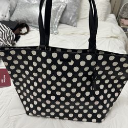 Katr Spade Apple Handbag And Wallet