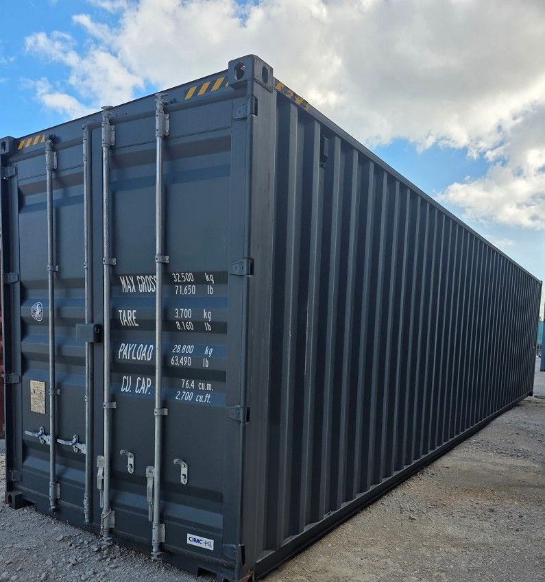 NEW 40HC One Trip Shipping Containers For Sale