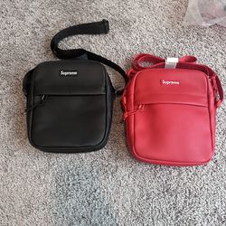 Supreme Leather Shoulder Bags (FW23)