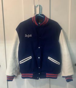 Vintage 80s Very Rare Trophy Jackets “Garfield” Varsity Jacket
