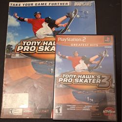 Tony Hawk"s  Pro Skater 3 PS2 Video Game & Strategy Guide