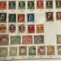 1867 To 1920 Bayern/ Bavaria Stamps
