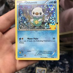 Shining Oshawott 25th Anniversary McDonald’s