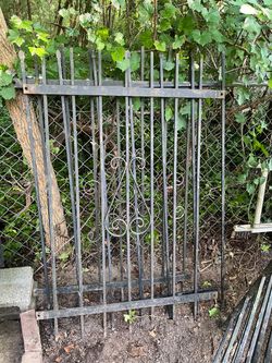 I have these heavy iron fence bars