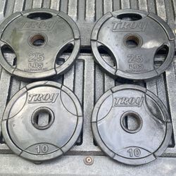 OLYMPIC  RUBBER  TROY  EASY  GRIP  (PAIRS OF)  :  25s   &  10s 