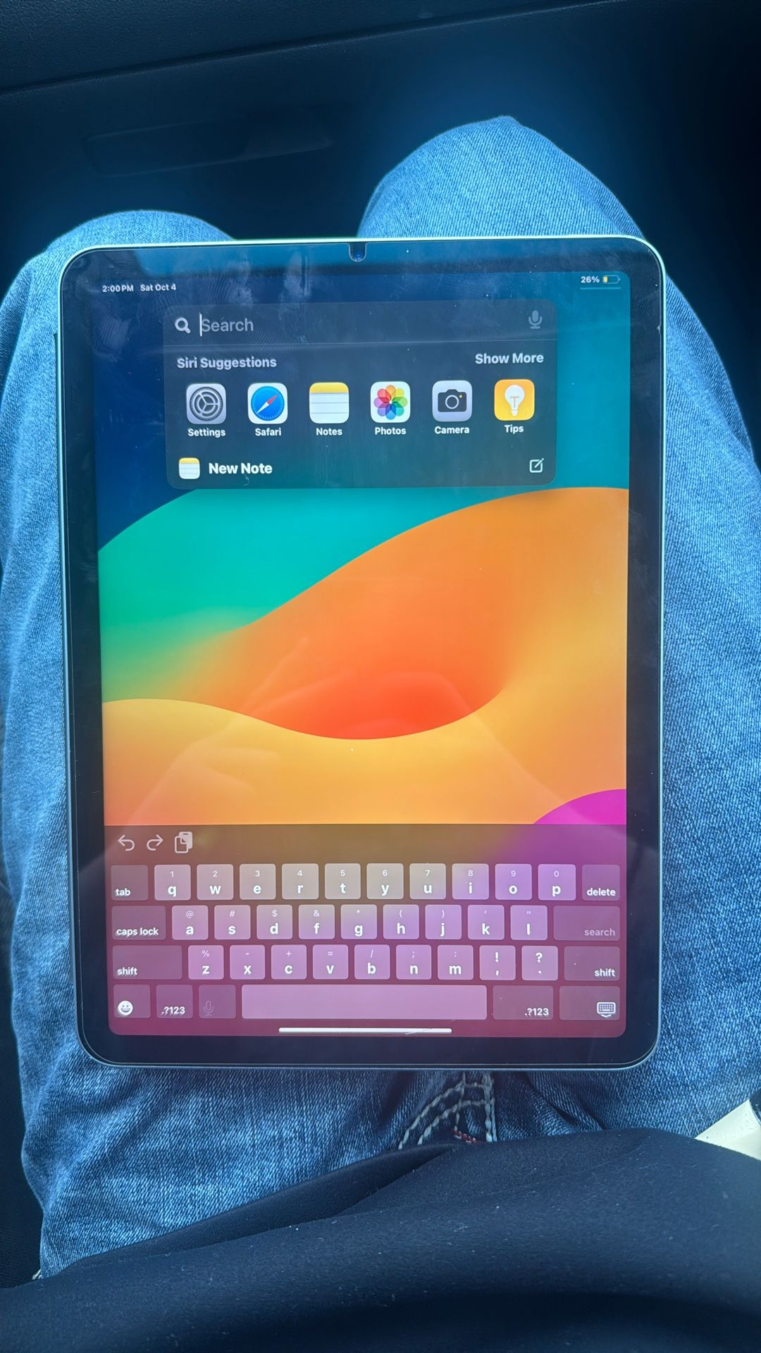 Ipad air 4th generation