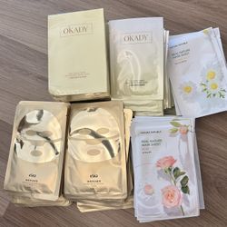 Brand New Face Sheet Masks 98 pcs In Total 