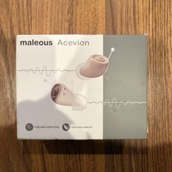 Acevion by Maleous Rechargeable Hearing Aids Noise Cancellation, 2 Preset Modes