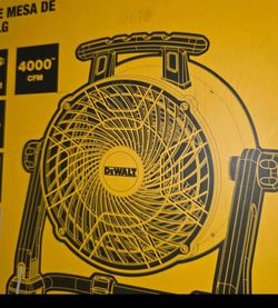DEWALT CORDED 16"IN BENCHTOP FAN NEW
