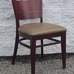Solid Beechwood Restaurant Chairs 18 pieces used