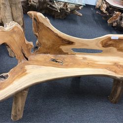🌿 Teak Root Bench 🌿