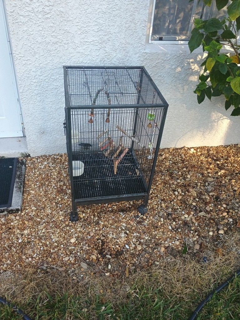 Birdcage 24 In Tall 15 In Square