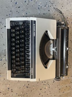 Vintage typewriter