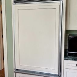 SUBZERO PANELED REFRIGERATOR 