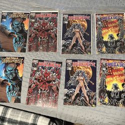 CHAOS COMICS CRYPTIC WRITINGS OF MEGADETH TWO COMPLETE SETS