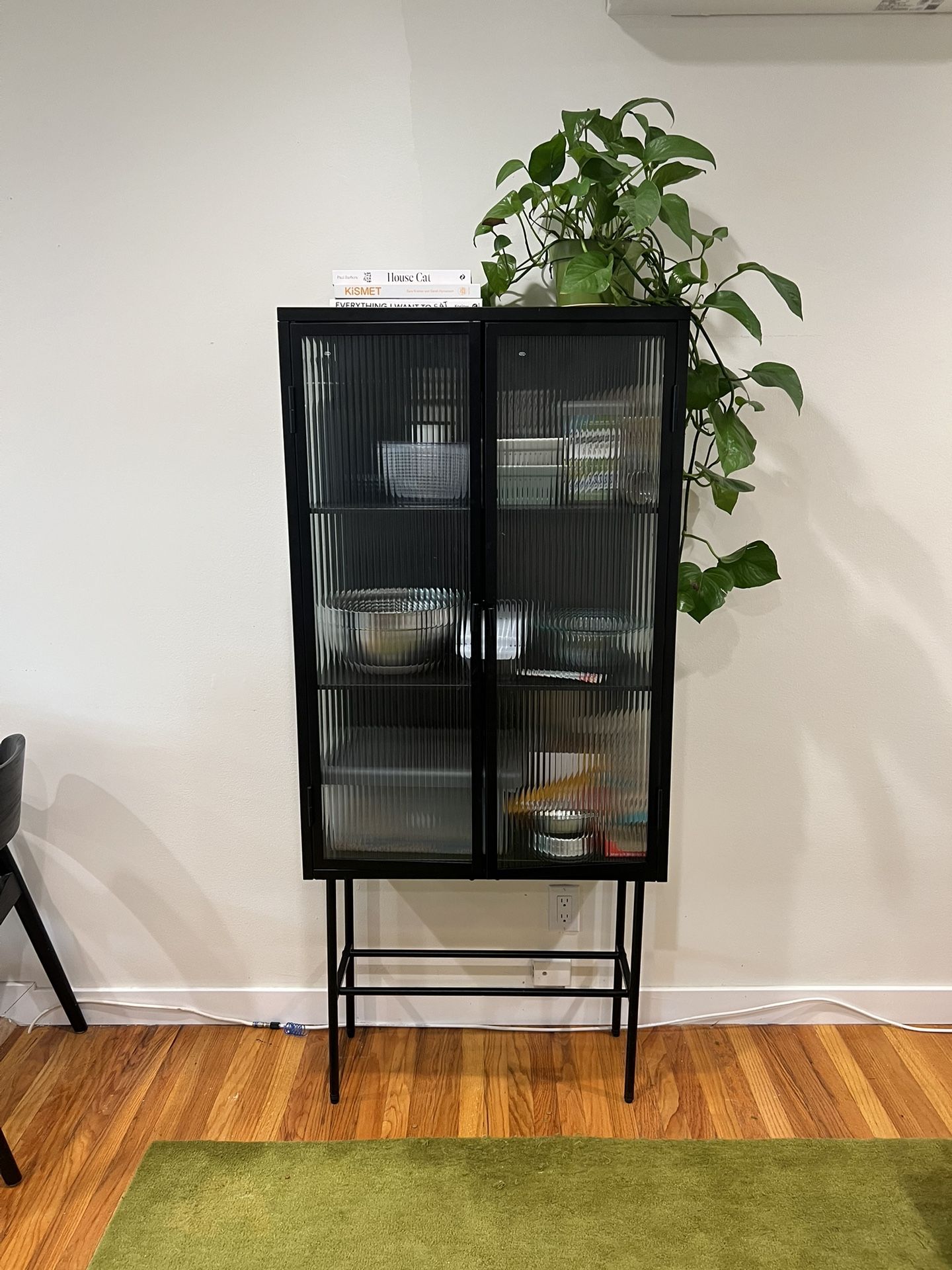 Glass + Metal Cabinet