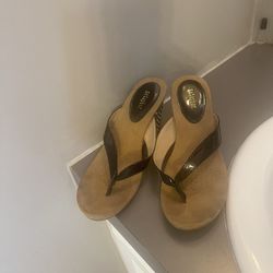 Metaphor Wedge Sandals