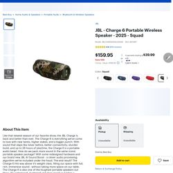 Two Jbl 5 Portable Speakers 