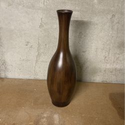 Wooden Vase 
